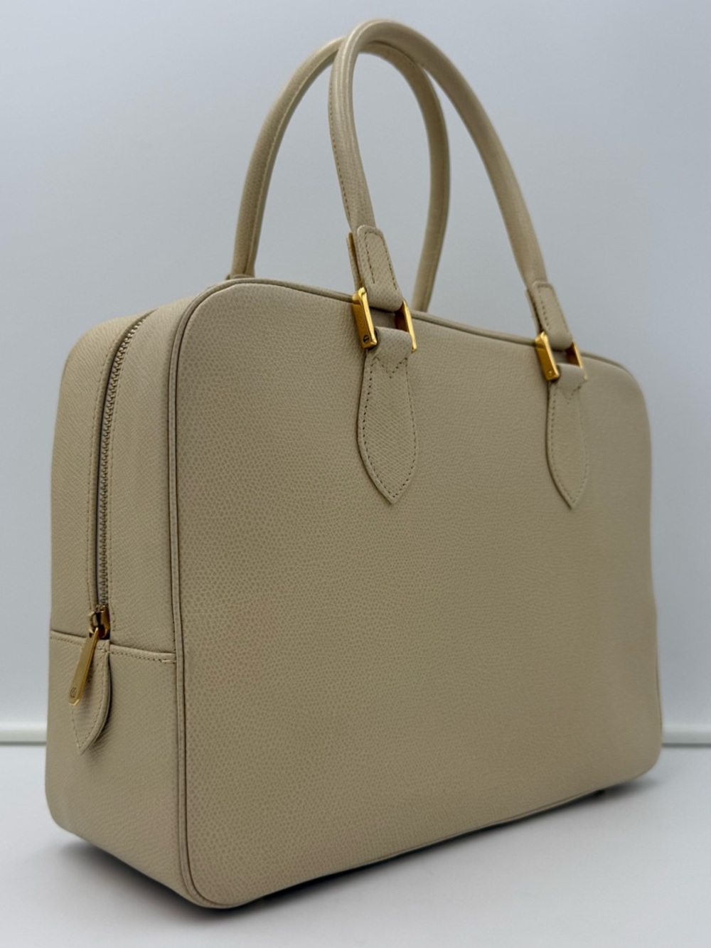 🐢MORABITO 1905 PARIS • ORSAY Sac de Jour 31 Bag in Ivory • Made in FRANCE